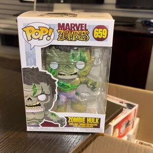 Marvel Zombies Hulk Figure with Green and Purple